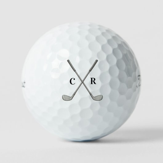 Persoonlijke Golfclubs Golfballen (Voorkant)