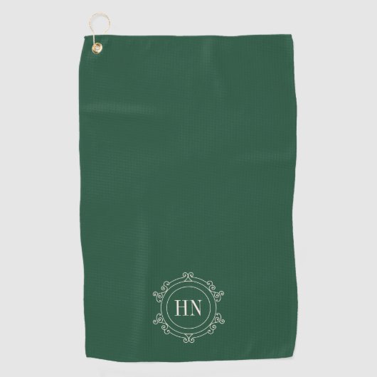 Persoonlijke Golfhanddoek met Initialen (Voorkant)