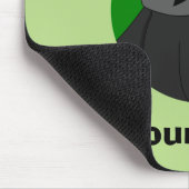 Persoonlijke Gorilla Cartoon Muismat (Hoek)