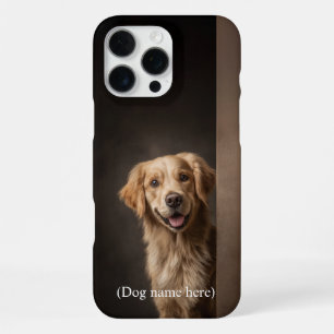 Persoonlijke Gouden Retriever-portret iPhone 16 Pro Max Hoesje