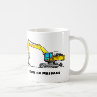 Persoonlijke Graafmachine Mok, Graafmachine Bestuu Koffiemok
