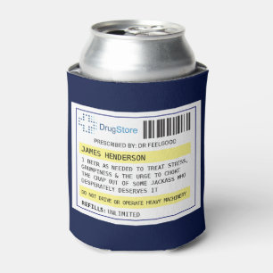 Persoonlijke Grappige Bier/Cider/Andere Recept Blikjeskoeler