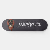 Persoonlijke grappige Boxer Skateboard (Horizontaal)