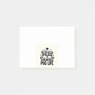 Persoonlijke grappige hondentekening post-it® notes