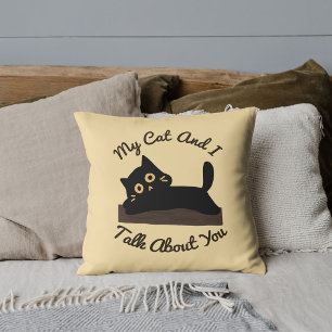 Persoonlijke grappige huisdierliefhebber katten ci kussen