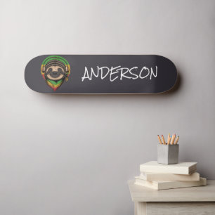 Persoonlijke grappige sloeber skateboard