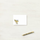 Persoonlijke grappige T-REX Dinosaur Post-it® Notes (Op bureau)
