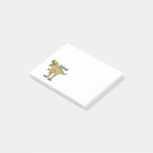 Persoonlijke grappige T-REX Dinosaur Post-it® Notes (Schuin)