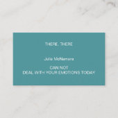 Persoonlijke grenzen! contactkaartje (Voorkant)