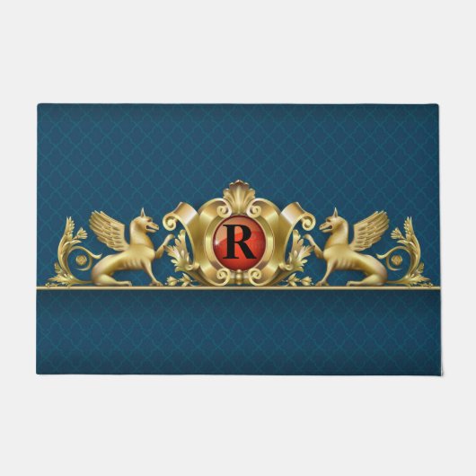 Persoonlijke Griffin Crest Deurmat (Voorkant)