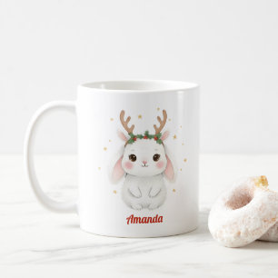 Persoonlijke Gril Bunny Kerstmug Koffiemok