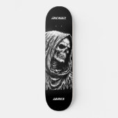 Persoonlijke Grim Reaper Skateboard (Voorkant)