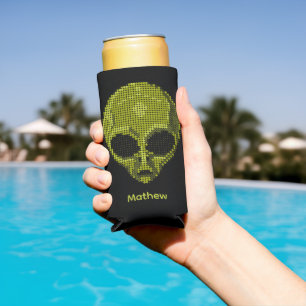 Persoonlijke Groene Alien Hoofd 