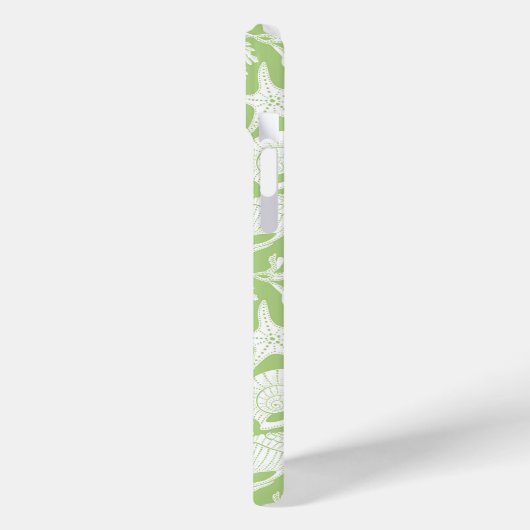 Persoonlijke Groene Schelpen Case-Mate iPhone Case (Achterkant / Links)