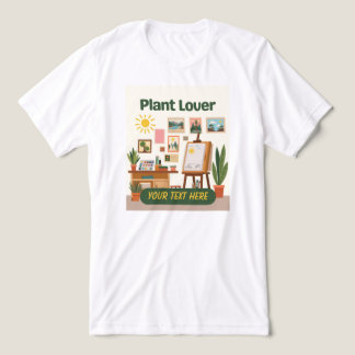 Persoonlijke groenvoorziening & creatieve werkplek Tri-Blend shirt