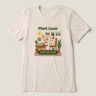 Persoonlijke groenvoorziening & creatieve werkplek Tri-Blend shirt