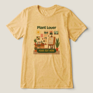 Persoonlijke groenvoorziening & creatieve werkplek Tri-Blend shirt