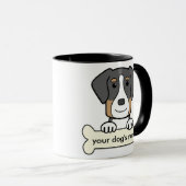 Persoonlijke grootse Zwitserse berghond Mok (Voorkant rechts)