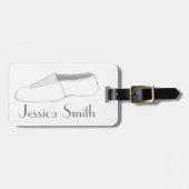 Persoonlijke gymnastiek Acro Shoe Dance Tumbling Bagagelabel (Voorkant horizontaal)