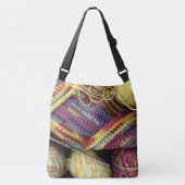 Persoonlijke haakjes crossbody tas (Voorkant)