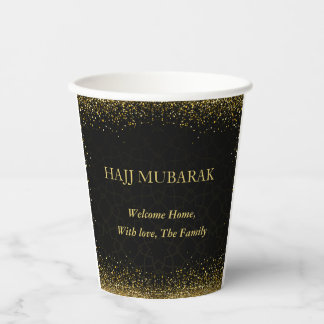 Persoonlijke Hajj Mubarak Welkom Thuis Papieren Be Bekers