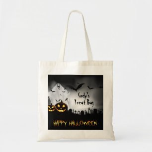 Persoonlijke Halloween-Canvas tas