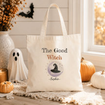 Persoonlijke Halloween-tas – De Goede Heks