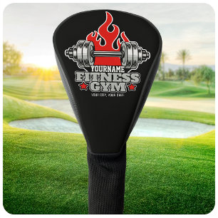Persoonlijke halters fitness gym golfheadcover