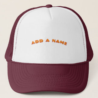Persoonlijke handtekening naam mesh op maat gemaak trucker pet