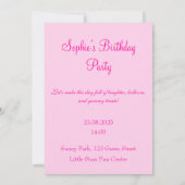 Persoonlijke Happy Birthday Kaart (Achterkant)