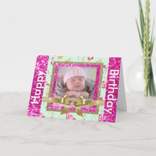 Persoonlijke Happy Birthday-kaart voor oma Kaart