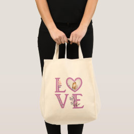 Persoonlijke Happy Valentijns Day Foto Tote Bag