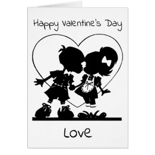 Persoonlijke Happy Valentine-dagkaart