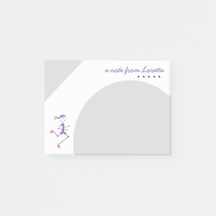 Persoonlijke hardloopster post-it® notes