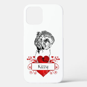 Persoonlijke hart/Shih Tzu Apple iPhone Case