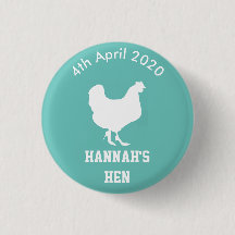 Persoonlijke hen Night Badge