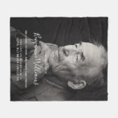 Persoonlijke herdenking op foto's Fleece Bla (Voorkant (Horizontaal))