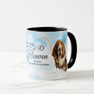 Persoonlijke Herdenking voor Basset Hound Hondenhe Mok