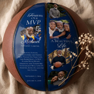 Persoonlijke Herdenkingsfoto Basketbal Geschenk