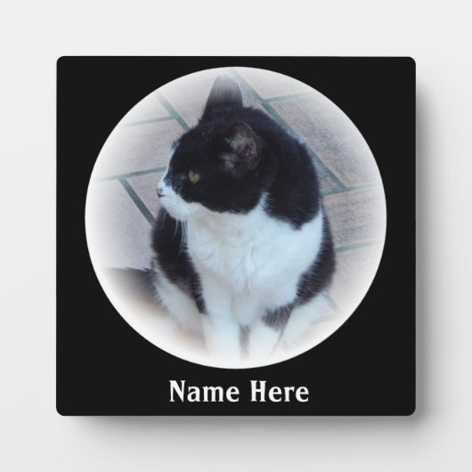 Persoonlijke herdenkingsfoto fotoplaat (Voorkant)