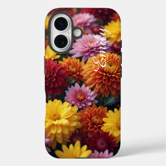 Persoonlijke Herfstbloesems – Stevige Hoes iPhone  (Achterkant)