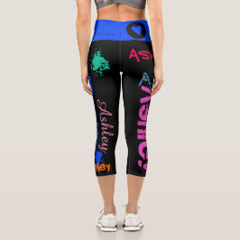 Persoonlijke Herhalingsnaam 6 letters HWC Leggings