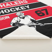 Persoonlijke hockey Blanket Sherpa Deken (3/4)