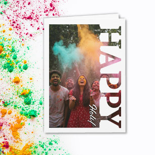 persoonlijke Holi-foto, kleurenfestival India Kaart