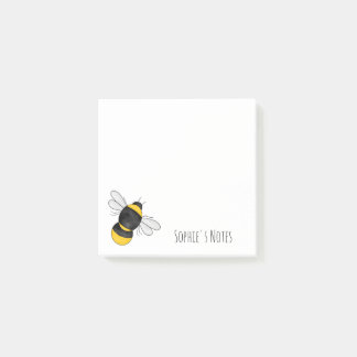 Persoonlijke hommel in de toelichting post-it® notes
