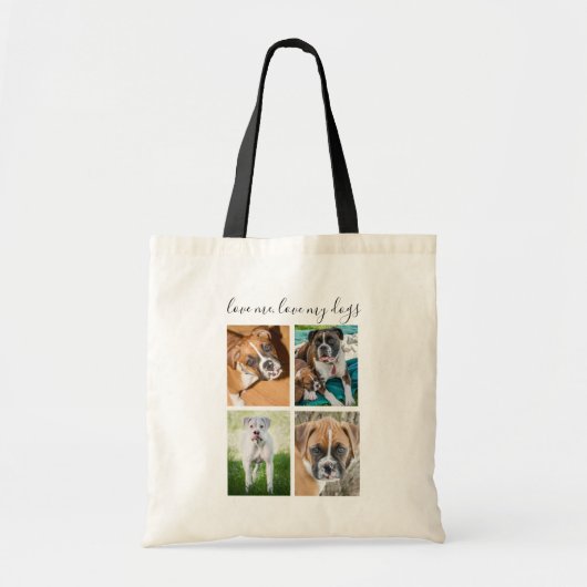 Persoonlijke hond - Boxer Dog Tote Bag (Voorkant)