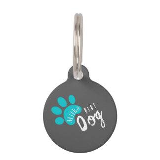 persoonlijke hond Funny quote Pet badge Huisdierpenning