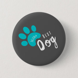 persoonlijke hond Funny quote Pet Ronde Button 5,7 Cm