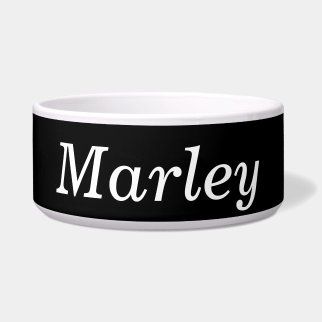 Persoonlijke Hond Kom (Voorkant)