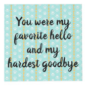 Persoonlijke hond Memorial Kubus (Voorkant)